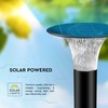 V-tac 15W LED pastatomas lauko šviestuvas su saulės baterija ir judesio davikliu, juodas, 4000/6000K, IP65