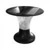 V-tac 15W LED pastatomas lauko šviestuvas su saulės baterija ir judesio davikliu, juodas, 4000/6000K, IP65