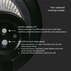 V-tac 15W LED pastatomas lauko šviestuvas su saulės baterija ir judesio davikliu, juodas, 4000/6000K, IP65