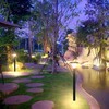 V-tac 15W LED pastatomas lauko šviestuvas su saulės baterija ir judesio davikliu, juodas, 4000/6000K, IP65