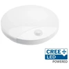 Lubinis šviestuvas 15W LED paviršinis šviestuvas, baltas, 3000/4000/6000K, su judesio davikliu, IP44, CREE LED chip