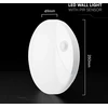 Lubinis šviestuvas 15W LED paviršinis šviestuvas, baltas, 3000/4000/6000K, su judesio davikliu, IP44, CREE LED chip