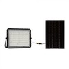 V-tac 15W LED prožektorius su saulės baterija, juodas, 6400K