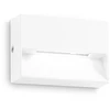 Sieninis šviestuvas Ideal Lux 1,5W LED sieninis fasado šviestuvas DEDRA, baltas, 3000K, IP65, 316901