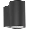 Pakabinamas šviestuvas 15W LED sieninis fasado šviestuvas LENTA 4K, juodas, 4000K
