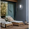 Sieninis šviestuvas 15W LED sieninis fasado šviestuvas NIKAO, tamsiai pilkas, 3000K, IP65, 4321900