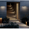 Sieninis šviestuvas 15W LED sieninis lauko šviestuvas KANT, tamsiai pilkas, 2700/3000K, IP65, 91026