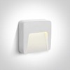 1,5W LED sieninis šviestuvas, baltas, 2700/3300/4000K, IP65, 67417/W/V