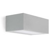 Sieninis šviestuvas 15W LED sieninis fasado šviestuvas TREND U&D 220, pilkas, 3000K