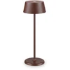 Ideal Lux 1,5W LED stalo šviestuvas PURE, kavos sp., 3000K, dimeriuojamas, IP54, 311661