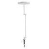 15W LED stalo šviestuvas SUN@HOME PANAN DESK DISC, baltas, 2200-5000K, išmanus+WiFi valdymas