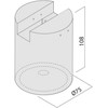 15W LED šviestuvas, montuojamas į XFORT bėgelį, 48V, juodas, 2700K, IP65, dimeriuojamas, FRT41UWW PF SBK