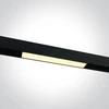 Bikuvalt 15W linijinis šviestuvas į magnetines sistemas ONELIGHT MAXI, juodas, 3000K, 42100A/B/W
