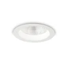 Lubinis šviestuvas Ideal Lux 15W recessed lamp 1 light BASIC, 3000K, juodas