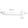 15X1W LED linijinis bėgelio šviestuvas, juodas, 3000K, 65024TA/B/W