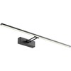16,4W LED sieninis šviestuvas LINEAR, juodas, 3000K, 01-3463