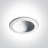 16W LED įleidžiamas šviestuvas, baltas, 3000K, 10116FD/W/W