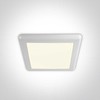 16W įleidžiama panelė, balta, 4000K, 62116FA/W/C