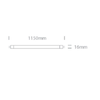 16W LED lempa T5, 4000K, 9016LA/C