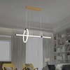 V-tac 16W LED pakabinamas šviestuvas, juodu korpusu, 3000K