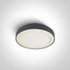 16W LED plafonas, antracito sp., 3000K, 67280N/AN/W