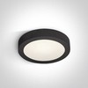 Lubinis šviestuvas 16W LED plafonas, juodas, 4000K, 62115F/B/C