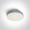 16W LED plafonas, pilkas, 3000K, 67280N/G/W