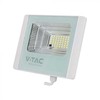 V-tac 16W LED prožektorius su saulės baterija, baltas, 6400K