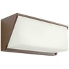 16W LED sieninis lauko šviestuvas SPECTRA, tamsiai rudas, 3000K, IP54, 90239