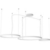 176W LED pakabinamas šviestuvas ORION, baltas, 2700/3000/4000K, dimeriuojamas, 01-3882