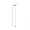17W LED pastatomas lauko šviestuvas, juodas, 3000K, IP65, E405