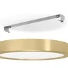EGLO 17W LED paviršinė panelė FUEVA 5, žalvario sp., 3000K, 21cm