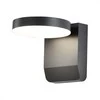 V-tac 17W LED sieninis lauko šviestuvas, juodas, 3000K, IP65