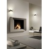 17W LED sieninis šviestuvas XAVIER, juodos/aukso sp., 3000K, 01-2381