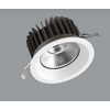 18,4W įleidžiamas šviestuvas BERYL NEW LED COMPACT O-2, baltas, 3000K, IP44