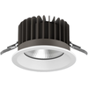 18,4W įleidžiamas šviestuvas BERYL NEW LED COMPACT O-2, baltas, 3000K, IP44