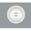 18,4W įleidžiamas šviestuvas BERYL NEW LED O-2, baltas, 3000K, IP44, DALI