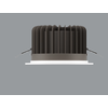 18,4W įleidžiamas šviestuvas BERYL NEW LED O-2, baltas, 3000K, IP44, DALI