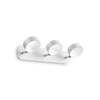 Lubinis šviestuvas Ideal Lux 18W ceiling lamp with 3 lights OBY, 3000K, juodas