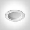 18W LED įleidžiamas šviestuvas, baltas, 3000K, 10118B/W/W