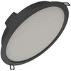 Ledvance 18W LED įleidžiama panelė DOWNLIGHT IP44 GEN2, juoda, 4000K, 100°