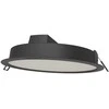 Ledvance 18W LED įleidžiama panelė DOWNLIGHT IP44 GEN2, juoda, 4000K, 100°