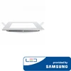 18W LED įmontuojama panelė PREMIUM, SAMSUNG LED chip, kvadratinė, 6400K
