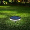 V-tac 1,8W LED įsmeigiamas lauko šviestuvas su saulės baterija, juodas, 3000K, IP54