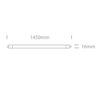 18W LED lempa T5, 4000K, 9018LA/C