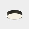 18W LED lubinis šviestuvas DINS, matinės juodos sp., 2700/3000/4000K, dimeriuojamas, IP44, P0395172NLDP