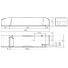 18W LED maitinimo šaltinis TRIDONIC LCA ONE4ALL, 24V, DALI/PUSH