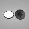 Italux 18W LED pakabinamas šviestuvas ALATA, juodas, 2800/4000/6000K