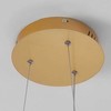 V-tac 18W LED pakabinamas šviestuvas, aukso sp., 3000K