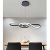 V-tac 18W LED pakabinamas šviestuvas, juodas, 3000K